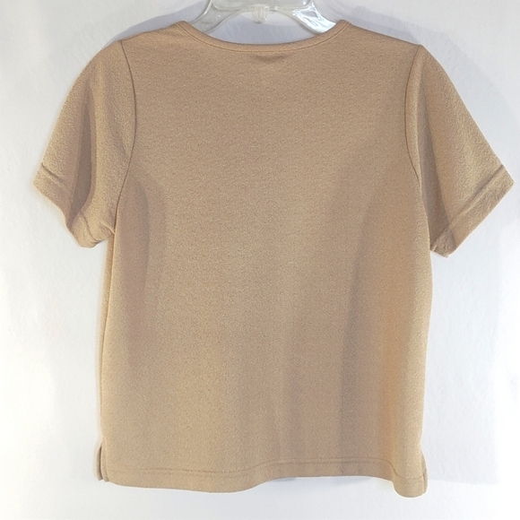 BonWorth Patterned 2 piece Patterned Shirt Blouse Set Size SP - Picture 4 of 12